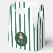 Tennis Preppy Bear Baby Shower Bedankdoosjes (Geopend)