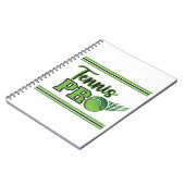 Tennis Pro Notitieboek (Linkerzijde)