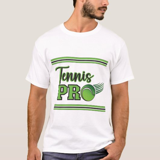 Tennis Pro T-shirt (Voorkant)