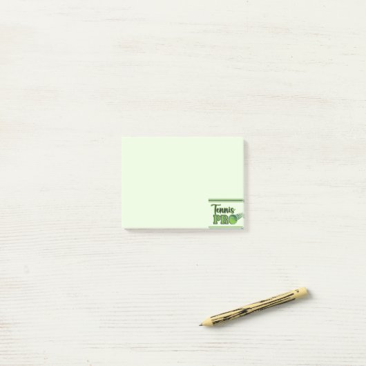 Tennis Professional Post-it® Notes (Op bureau)