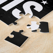 Tennis Puzzles met grappig gezegde voor speler Legpuzzel (Zijkant)