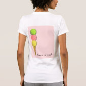 Tennis Quote T-shirt (Achterkant)