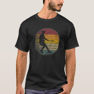 Tennis Racket Ball Gift Retro Style Funny T-shirt