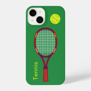 Tennis Racket & Ball iPhone 14 Hoesje
