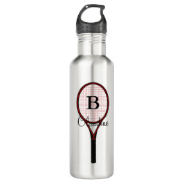 Tennis Racket Design Travel Water Flessen