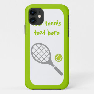 Tennis-racket en bal op maat Case-Mate iPhone case