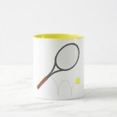 Tennis Racket en Ball Mok (Midden)