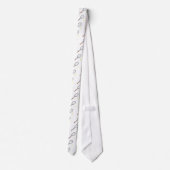 Tennis Racket en Ball Stropdas (Achterkant)