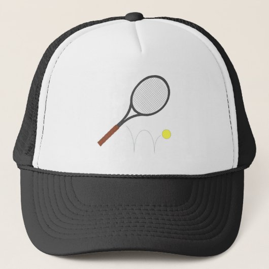Tennis Racket en Ball Trucker Pet (Voorkant)