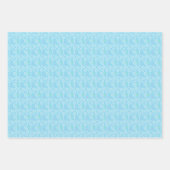 Tennis Racket en Pastel Gekleurde bal Patroon Inpakpapier Vel (Voorkant 3)