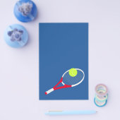 Tennis racket en tennisbal flyer (Enkel)