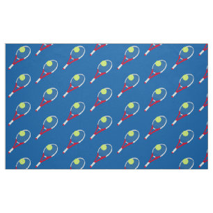 Tennis racket en tennisbal stof