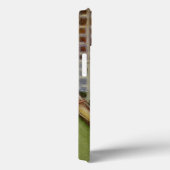 Tennis Racket met Ball Laying over Court Case-Mate iPhone Case (Achterkant / Rechts)