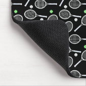 Tennis Racket Pattern Muismat (Hoek)