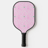 Tennis Racket Pattern Pastel Pink (Achterkant)