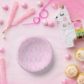 Tennis Racket Pattern Pastel Pink Papieren Kommen (Feest)