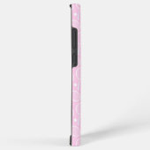 Tennis Racket Pattern Pastel Pink Samsung Galaxy Hoesje (Rechterkant)