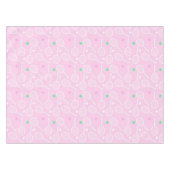 Tennis Racket Pattern Pastel Pink Tafelkleed (Voorkant (Horizontaal))