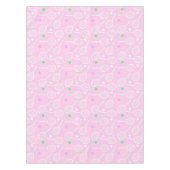 Tennis Racket Pattern Pastel Pink Tafelkleed (Voorkant)