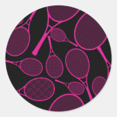 Tennis Racket Pattern Sticker (Voorkant)