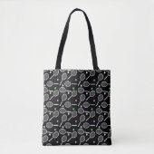 Tennis Racket Pattern Tote Bag (Voorkant)