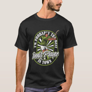 Tennis Racket Sport Speler Tennis T-shirt
