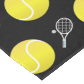 Tennis Rackets Ballen Patroon Speler Coach Gift Tafelkleed (Gekanteld)