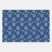 Tennis Rackets & Balls Pattern Inpakpapier Vel (Voorkant)