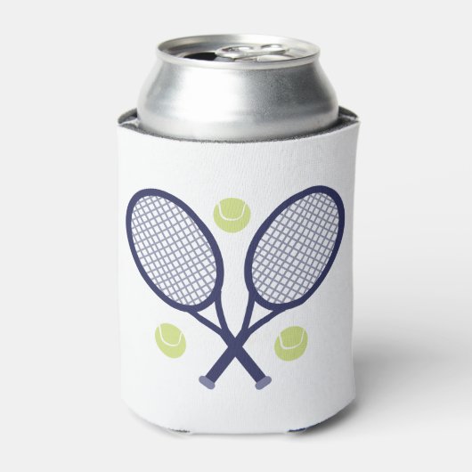 Tennis Rackets Blikjeskoeler (Blikje Voorkant)