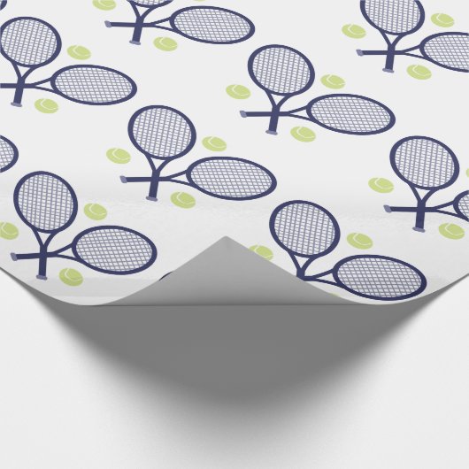 Tennis Rackets Cadeaupapier (Hoek)
