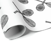 Tennis Rackets CUSTOM ACHTERGROND COLOR Cadeaupapier (Rol Hoek)