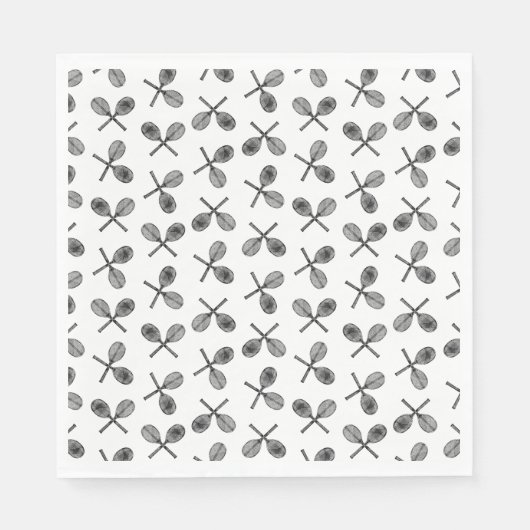 Tennis Rackets CUSTOM ACHTERGROND COLOR Servet (Voorkant)