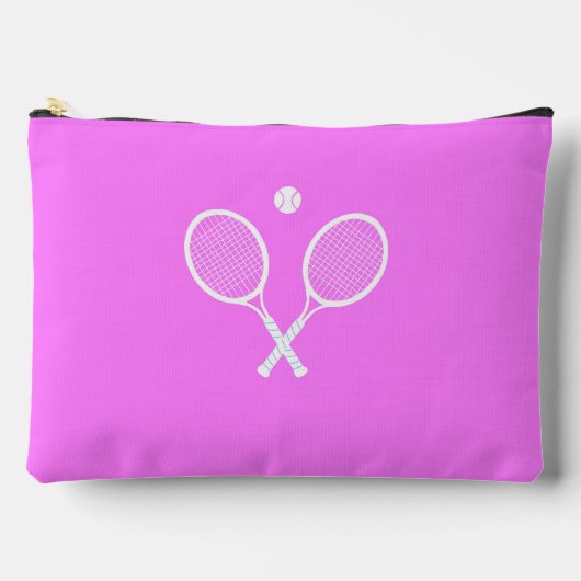 Tennis Rackets en Ball Deep Pink Etui (Voorkant)