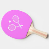 Tennis Rackets en Ball Tafeltennisbatje (Zijkant)