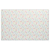Tennis Rackets en Balls Pattern Stof (Fat Quarter)