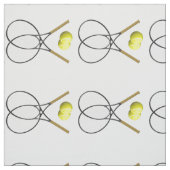 Tennis Rackets en Balls Stof (Swatch)