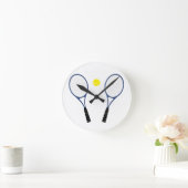 Tennis Rackets en kogelmuur-klok Ronde Klok (Huis)