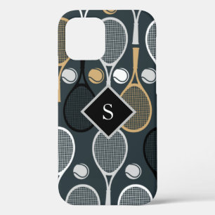 Tennis Rackets Gepersonaliseerde Monogrammen Naam  Case-Mate iPhone Case