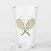 Tennis Rackets Glas (Achterkant)