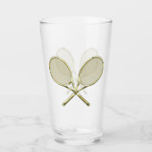 Tennis Rackets Glas (Voorkant)