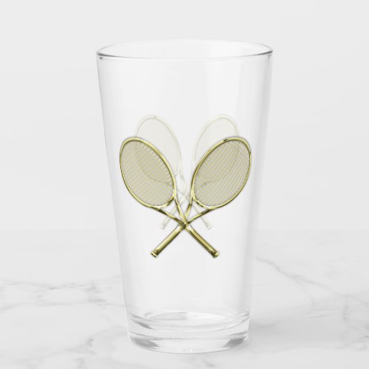 Tennis Rackets Glas (Voorkant)