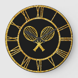Tennis Rackets in Gold Grote Klok