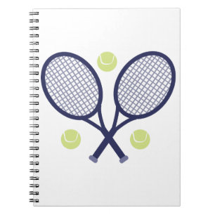 Tennis Rackets Notitieboek