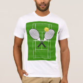 TENNIS RACKETS & Tennis Ball T-shirt (Voorkant)