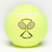 Tennis Rackets Tennis Balls Tennisballen (Achterkant)