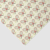 Tennis rackets tissuepapier (Detail)