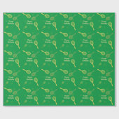 Tennis-racks passen Occasion Wrapping Paper aan Cadeaupapier (Vlak)