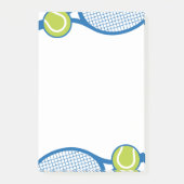 Tennis racquet en bal post-it® notes (Voorkant)