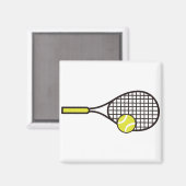 Tennis Racquet en Ball Magneet (Voorkant / Achterkant)