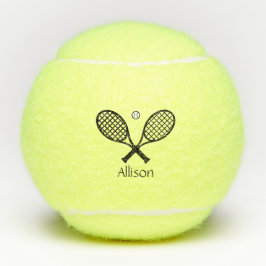 Tennis Racquet en Ball Tennisballen